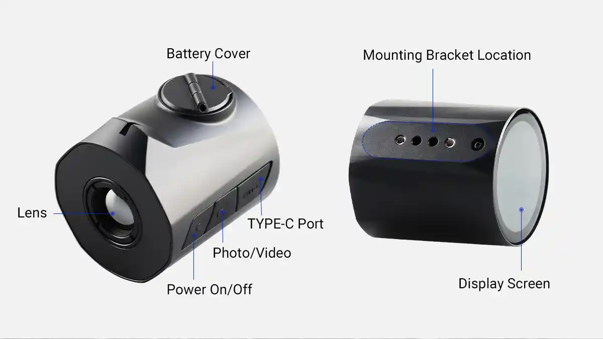 virgo s2 mini thermal scope Thermal Imaging Functions of each component
