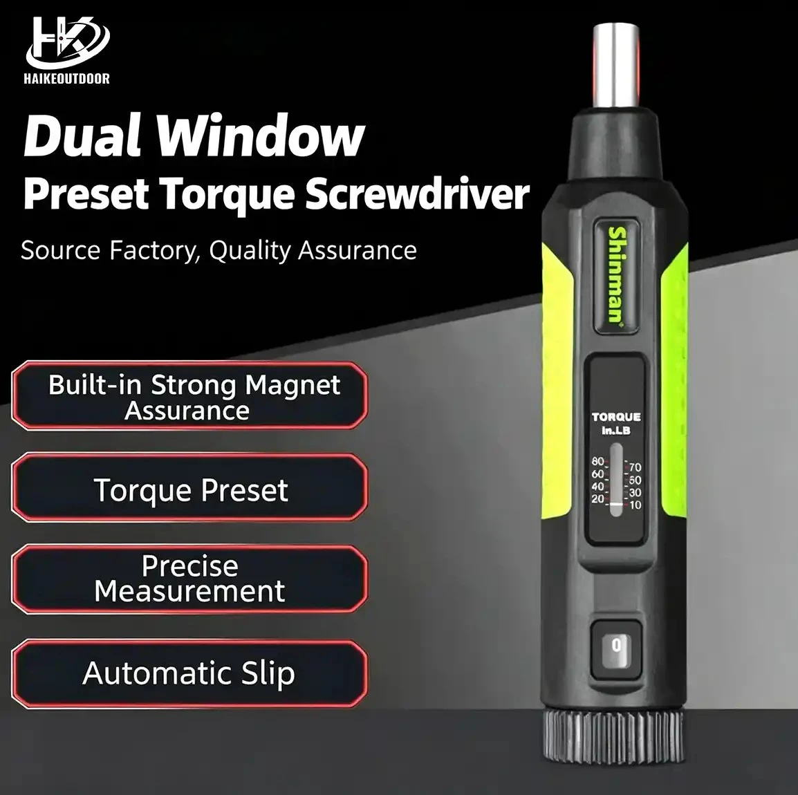 Adjustable Torque Screwdriver