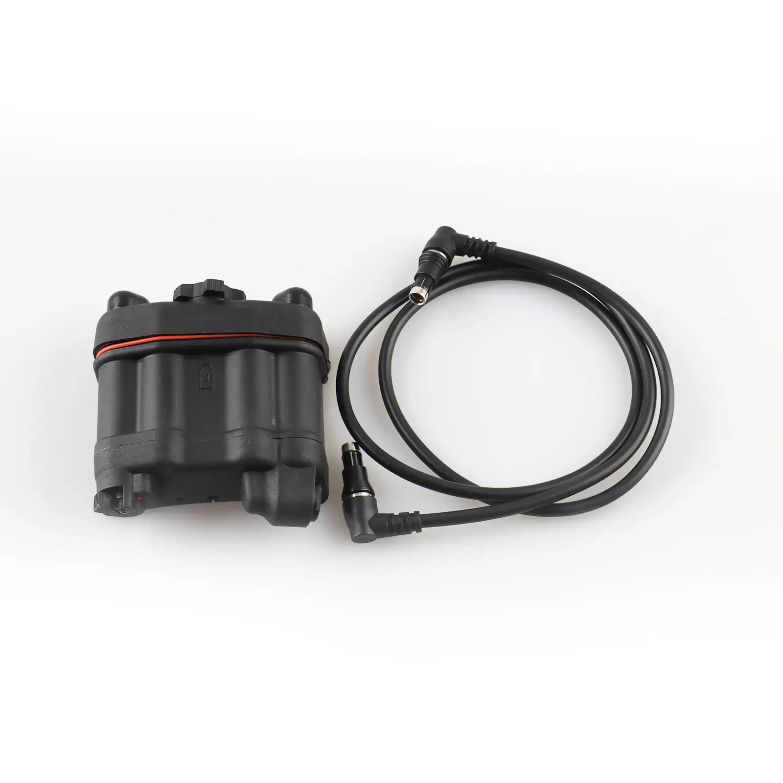 External battery pack with connection cable